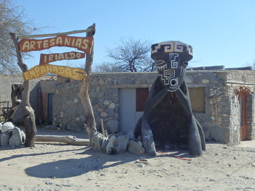 Lampacito Roadside Stop for Art and Snacks.